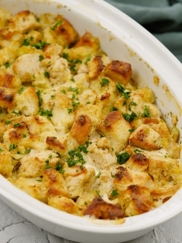 Chicken Stuffing Casserole - Casserole Recipes