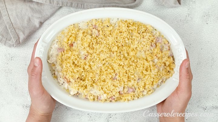 Creamy Chicken and Ham Casserole - Casserole Recipes