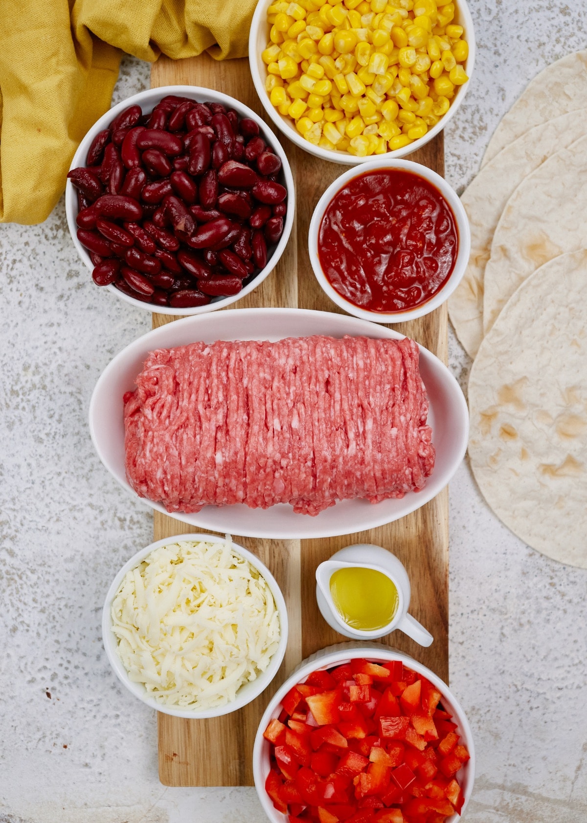beef enchilada casserole ingredients