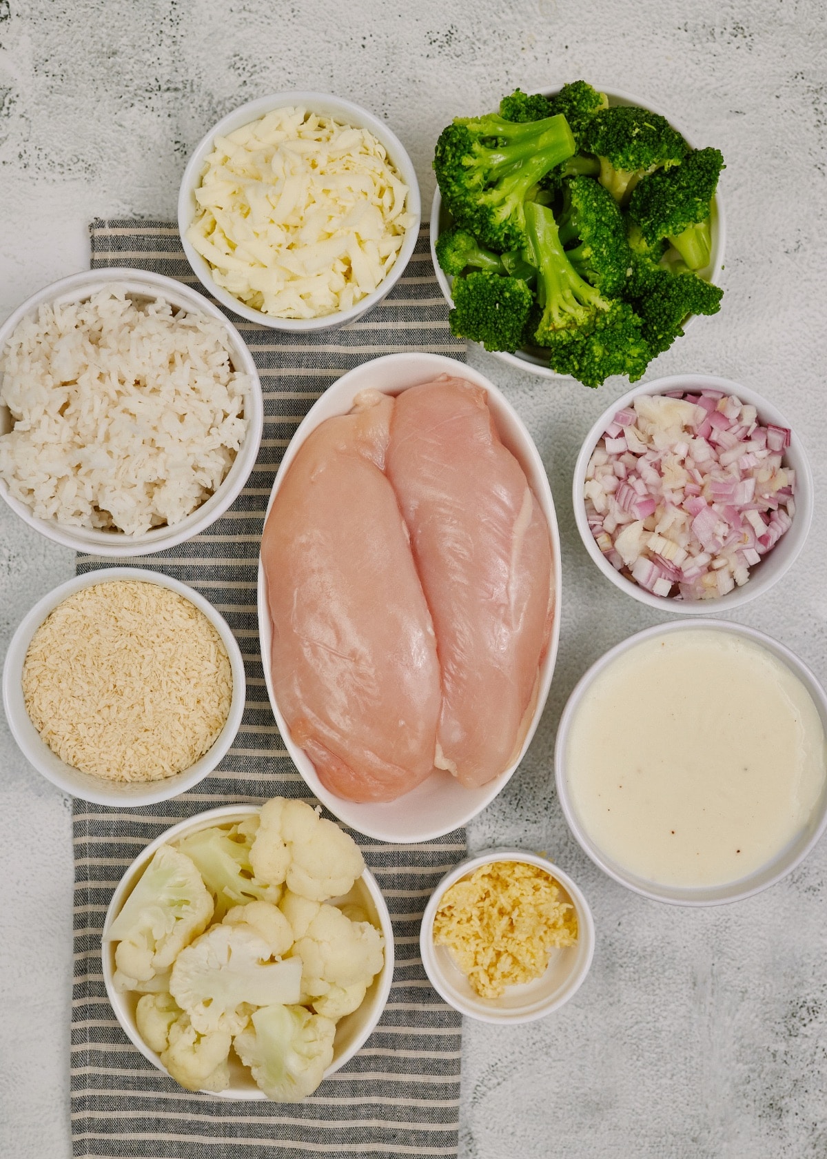chicken and rice ingredients