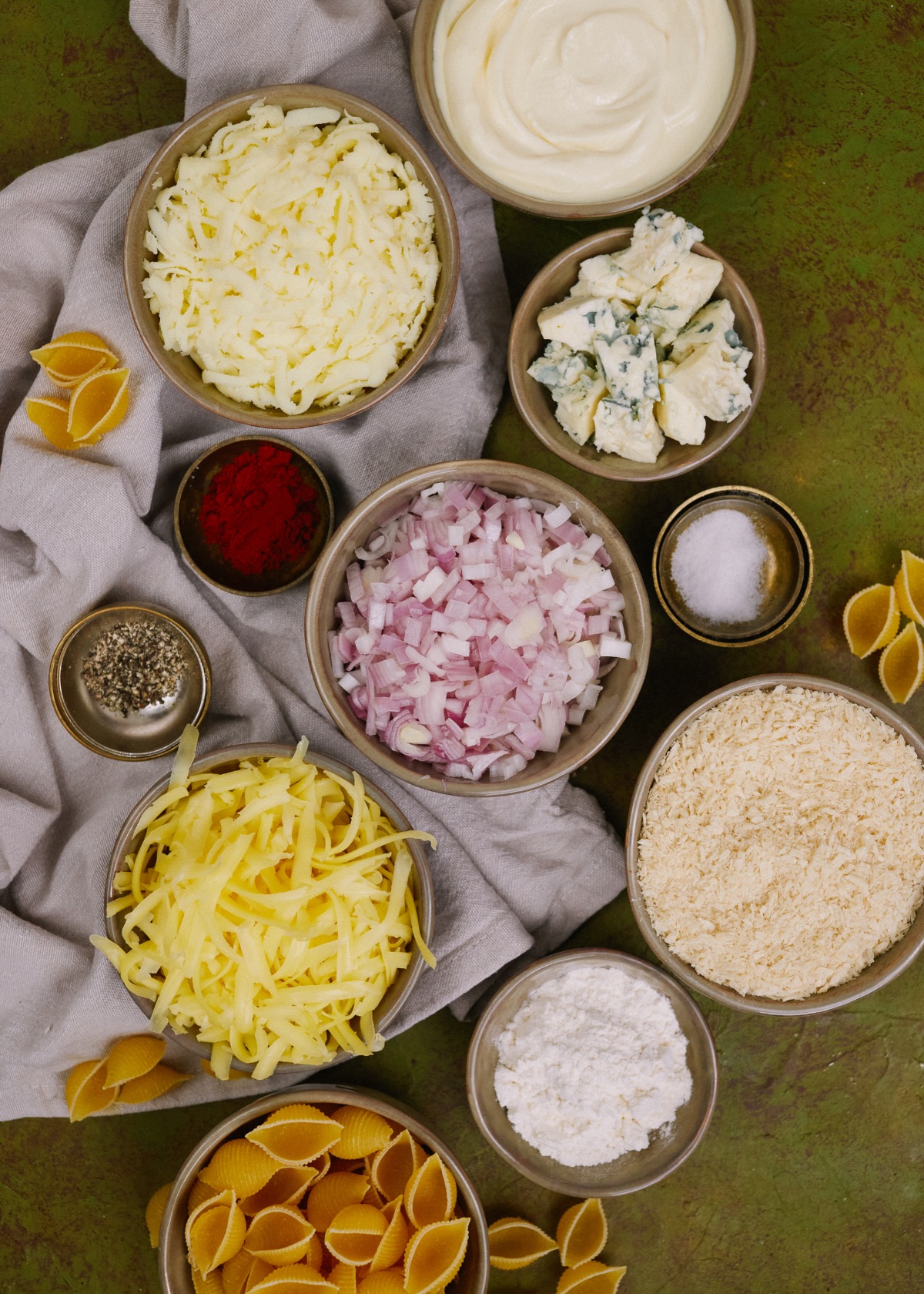 four cheese pasta casserole ingredients