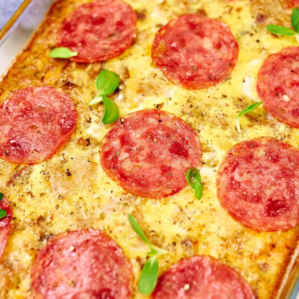 Pepperoni and Mushroom Casserole Casserole Recipes