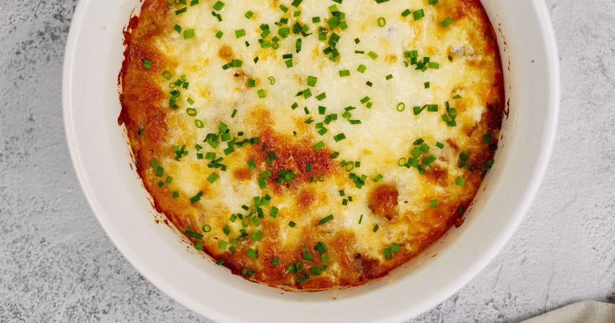 Ground Beef Casserole (Keto Friendly) - Casserole Recipes
