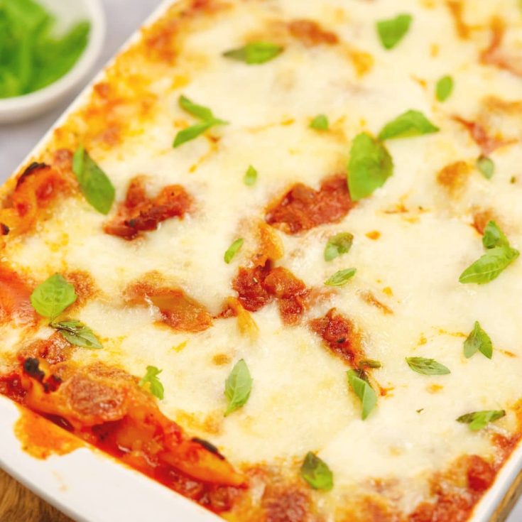 Lasagna Casserole with Chorizo