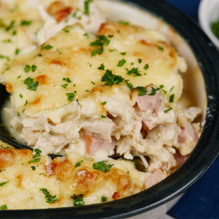 Chicken Cordon Bleu Casserole