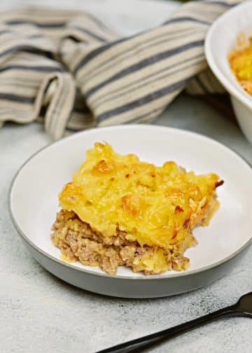 Hamburger Potato Casserole - Casserole Recipes