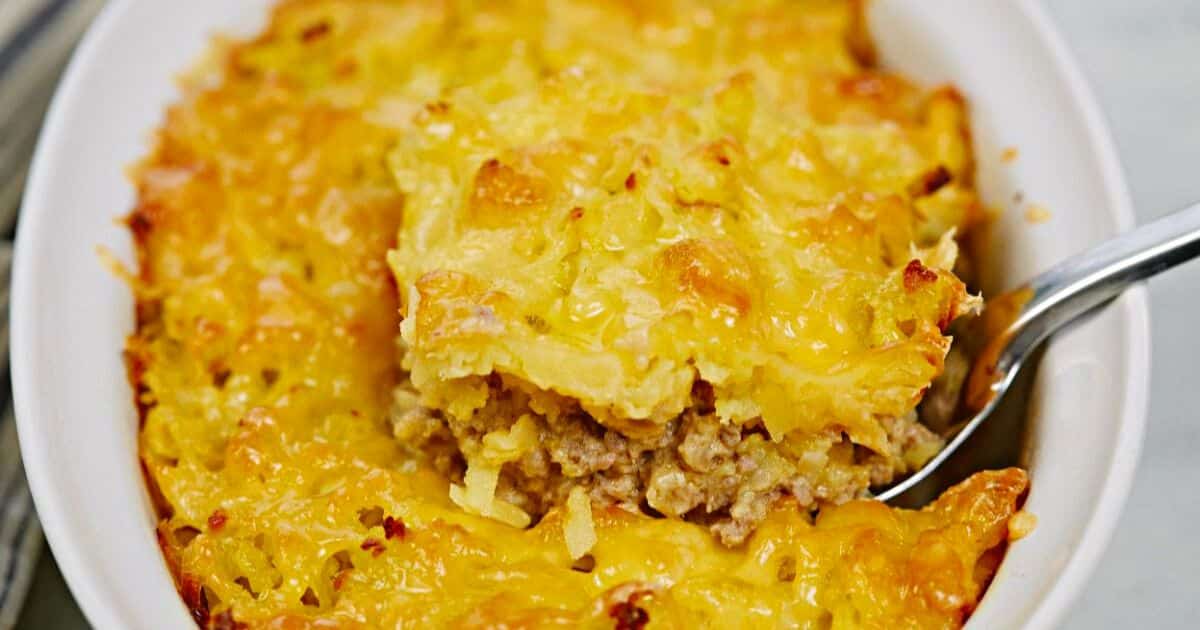 Hamburger Potato Casserole - Casserole Recipes