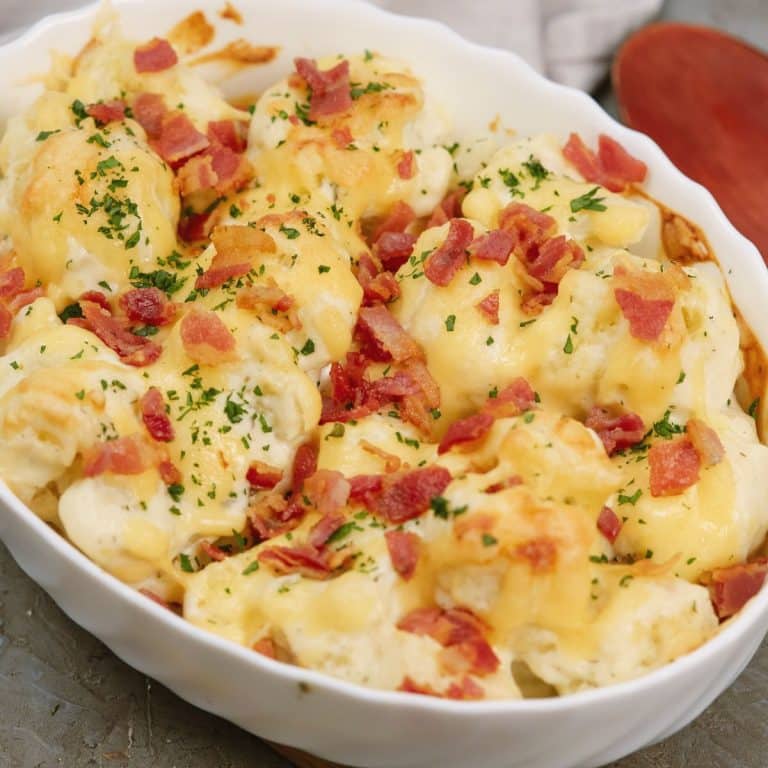 Loaded Cauliflower Casserole with Bacon Casserole Recipes