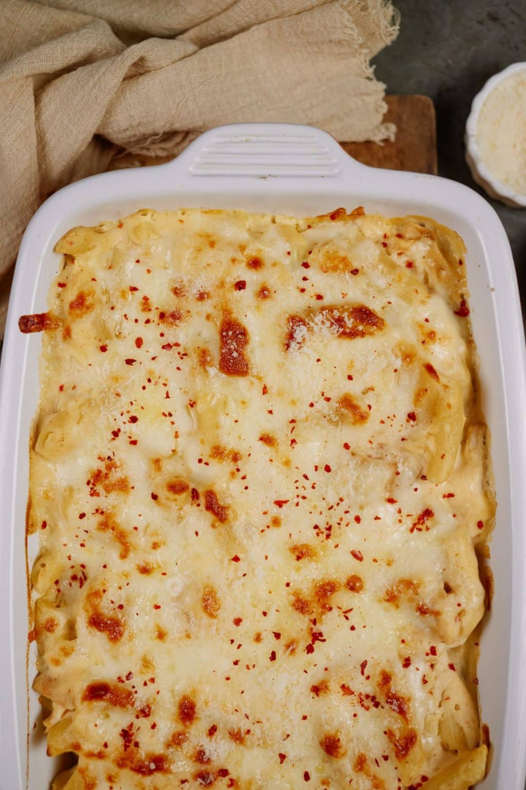 Chicken Cauliflower Pasta Bake (Ready in 10 Mins) Casserole Recipes