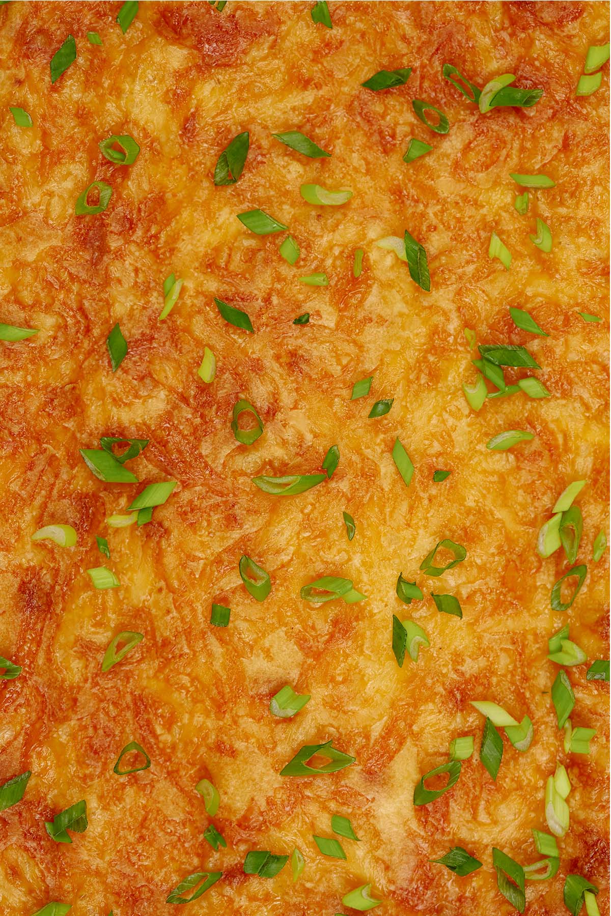 closeup of the crust of flaky sloppy joe casserole